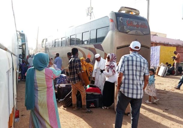 Sudanese returning from Cairo arrived in Omdurman on May 15, 2026