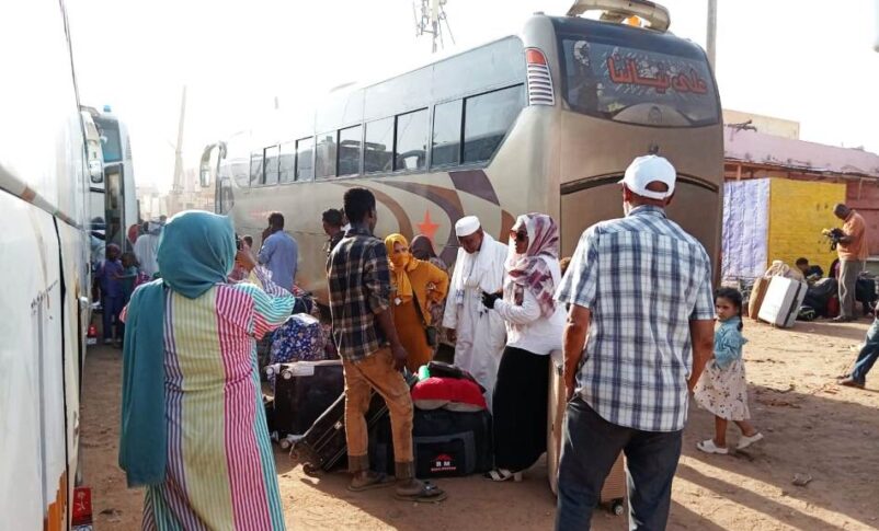 Sudanese returning from Cairo arrived in Omdurman on May 15, 2026