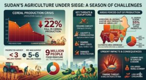 Sudan's agriculture facing challenges