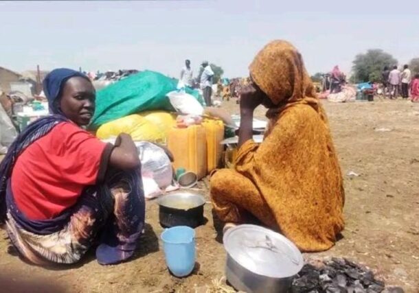 Displaced persons from Kurmuk arrive in Ed Damazin following drone attacks by the RSF and the SPLM-N on Feb 27, 2026