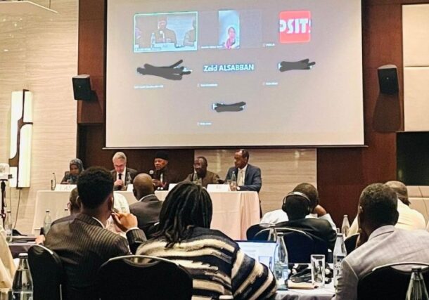 Quintet representatives hold a workshop with the political and civilian Sudanese leaders in Addis Ababa on April 12; 2026, AU photo