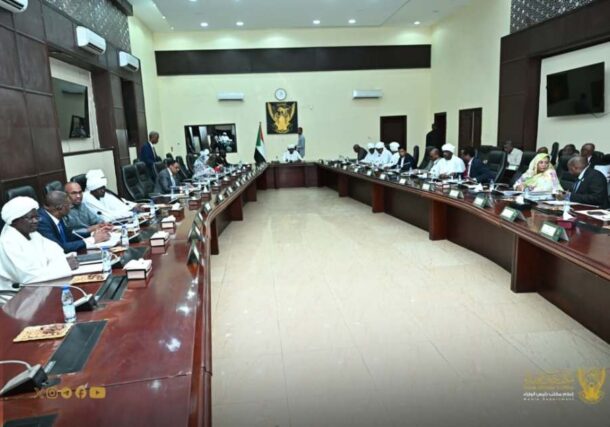 Sudanese cabinet chaired by PM Kamil Idris meets in Khartoum on June 12, 2026
