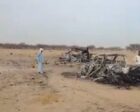 Vehicles destroyed during a drone strike in Sodari, North Kordofan, June 7, 2026.