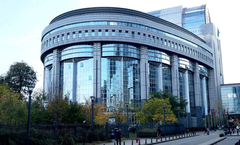 Building of the European Parliament in Brussels