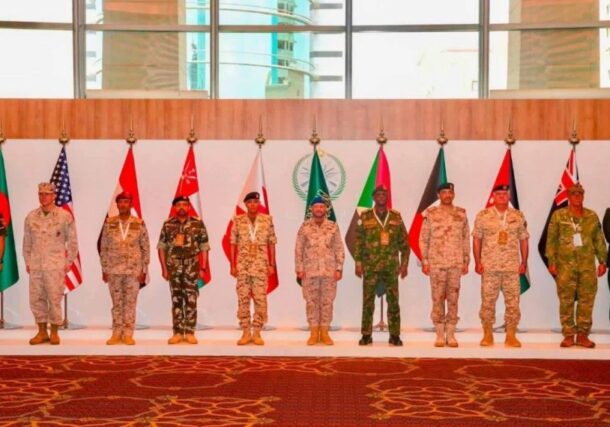 Lt Gen Yasir al-Atta, Deputy Commander-in-Chief of the Sudanese Armed Forces (5th R), attended a high-level military summit in Riyadh on establishing a multinational coalition to protect maritime navigation in the Red Sea on July 30, 2026