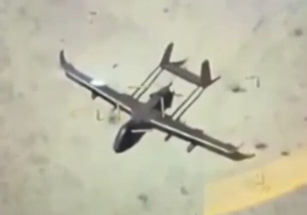 One of two RSF drones shot down by the Sudanese army in North Kordofan on July 12, 2026.