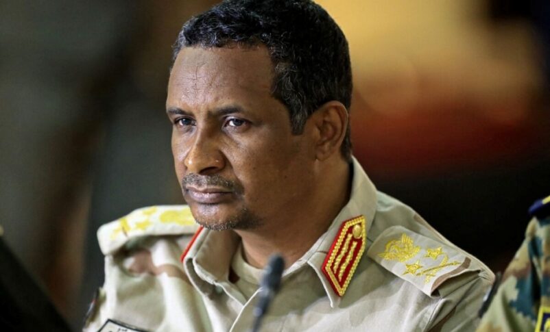 RSF commander Mohamed Hamdan Dagalo, known as Hemetti, AFP photo