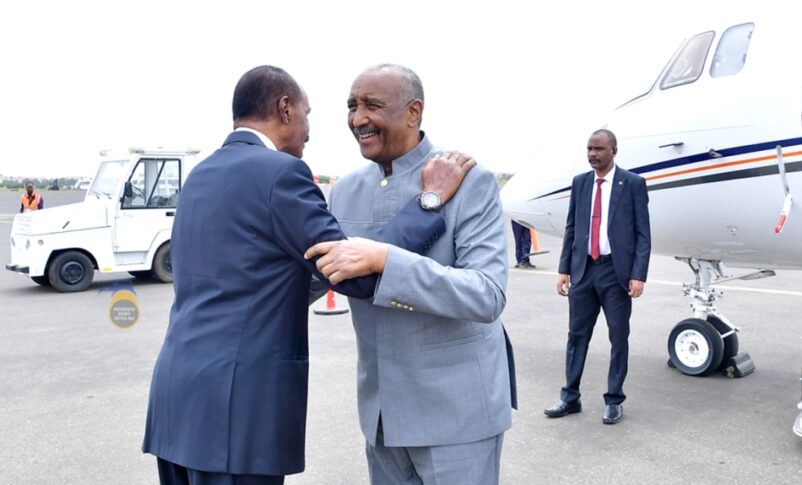 Sudan's Abdel Fattah al-Burhan received by Eritrean President Isaias Afwerki in Asmara on July 17, 2026
