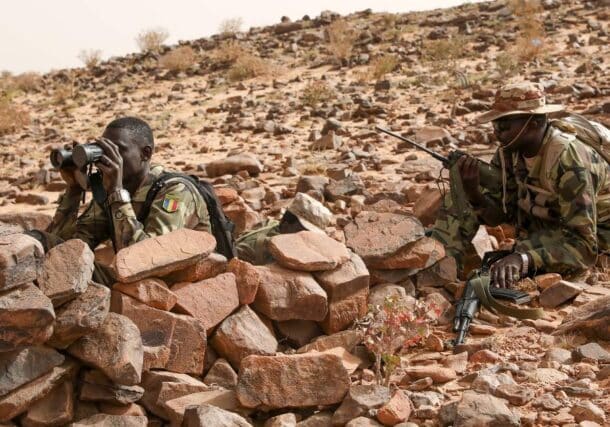 Chadian soldiers in Atar, Mauritania during Exercise Flintlock 2019, February 23, 2019. US. Army photo