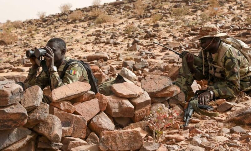 Chadian soldiers in Atar, Mauritania during Exercise Flintlock 2019, February 23, 2019. US. Army photo