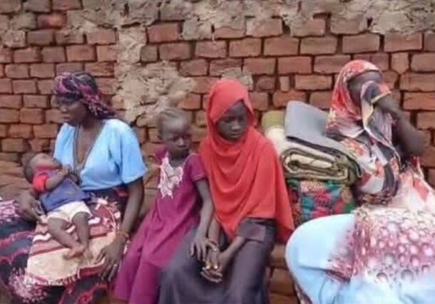 Civilians displaced by the fighting in South Kordofan's Kauda, file photo