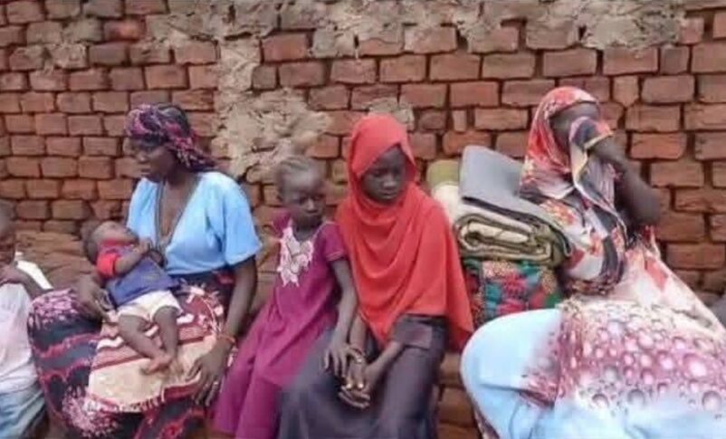 Civilians displaced by the fighting in South Kordofan's Kauda, file photo