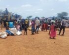 Displced people arrived in Anmabung, South Kordofan after fleeing Kauda on August 19, 2026
