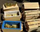 Gold bars seized at Khartoum Airport Reuters photo