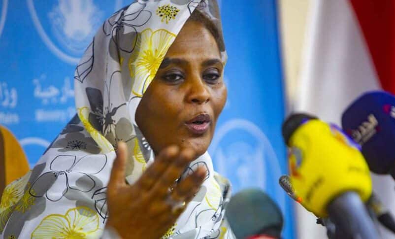 Mariam al-Mahdi AFP file photo