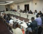 Representatives of Sudanese political forces attend a meeting to discuss a call for dialogue by Sudan's army chief Abdel Fattah al-Burhan, in Addis Ababa, Ethiopia, August 22, 2026.
