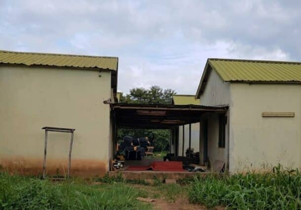 A view shows the headquarters of the SPLM-N following an assault by Otoro fighters earlier this month, in Kauda, South Kordofan, August 2026.