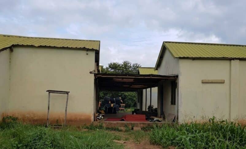 A view shows the headquarters of the SPLM-N following an assault by Otoro fighters earlier this month, in Kauda, South Kordofan, August 2026.