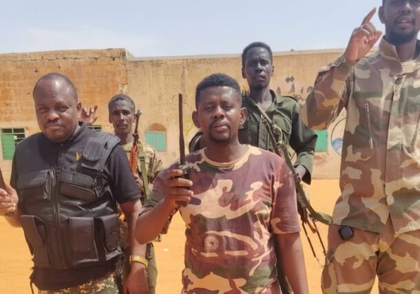 Sudanese army forces speak from saying they rpulsed an RSF attack on Um Arada, North Kordofan on Aug 14, 2026