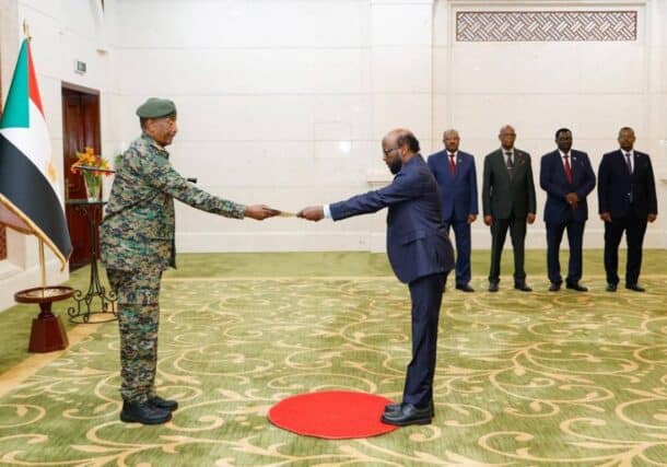Sudan's Sovereign Council chairman receives credentials of new Somali ambassador to Sudan on Aug 13, 2026