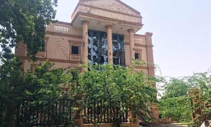 The Sudanese army found Bara a ghost town as its entire population fled after RSF control, August 1, 2026. (See Video on our social media pages)
