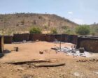 Burned homes in Kauda after deadly clashes in May 2026