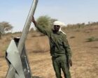 A drone downed in North Kordofan on Sept 24, 2026