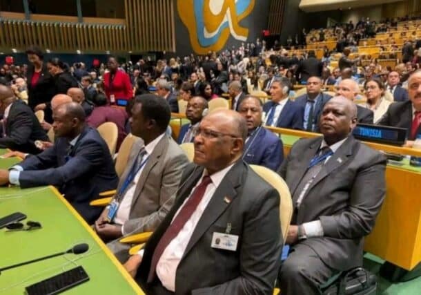 Foreign Minister Mohieddin Salem at the UN General Assembly meeting on sept 21, 2026-1
