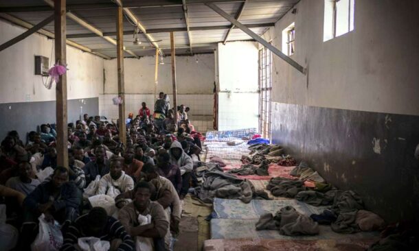 Migrants and refugees are detained in violent mass arrests in Tripoli, Libya. MSF file photo