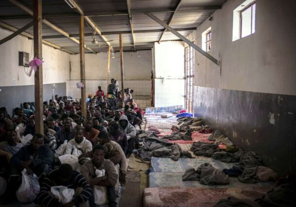 Migrants and refugees are detained in violent mass arrests in Tripoli, Libya. MSF file photo