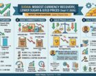 Modest currency recovery lower sugar and gold prices