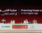 Opening session of the UN conference on crime prevention in Abu Dhabi