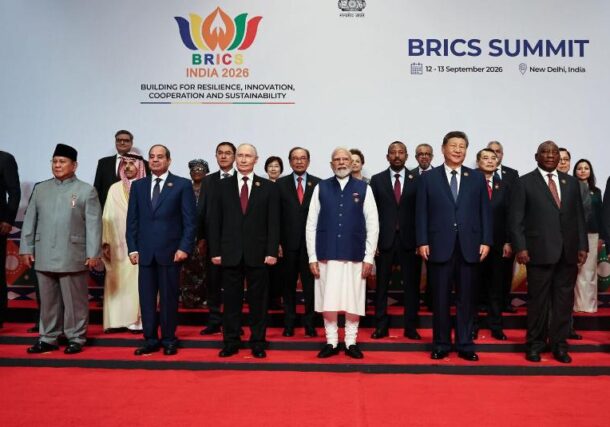 Participants attend the BRICS+ summit in New Delhi, India, September 13, 2026-