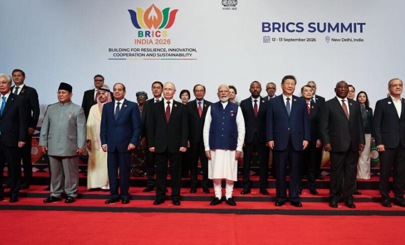 Participants attend the BRICS+ summit in New Delhi, India, September 13, 2026-