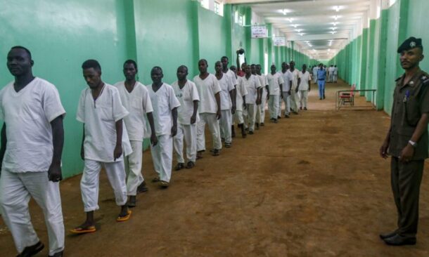 Sudanese detainees in Omdurman prison Al Jazeera file photo