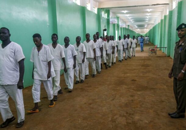 Sudanese detainees in Omdurman prison Al Jazeera file photo