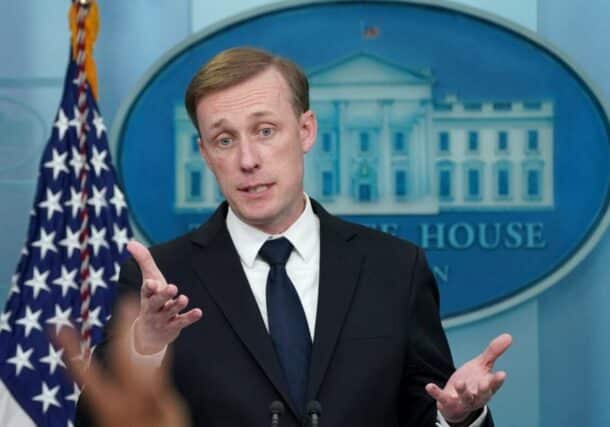 U.S. national security adviser Jake Sullivan speaks during a press briefing at the White House in Washington, U.S., April 24, 2023. Reuters Photo