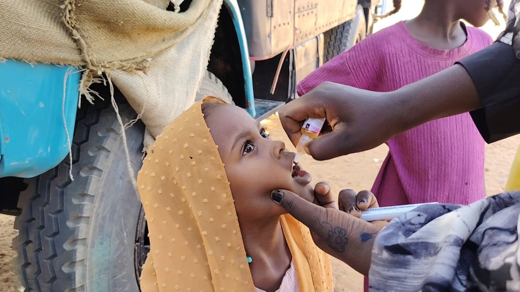 السودان يعلن تطعيم أكثر من (5) ملايين طفل ضد الشلل