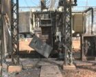 Al-Markhiyat power station suffered extensive damage following a drone attack on Oct 27, 2026