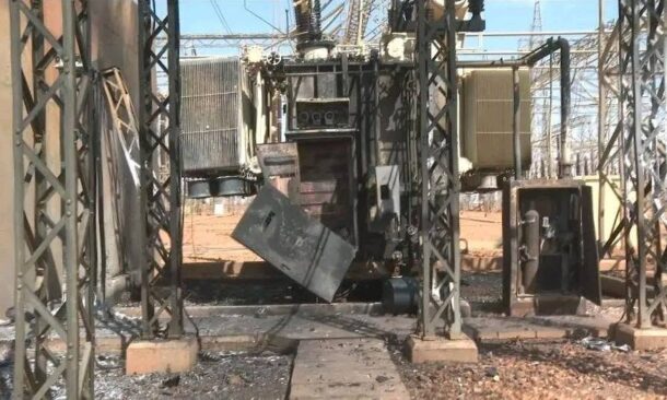 Al-Markhiyat power station suffered extensive damage following a drone attack on Oct 27, 2026