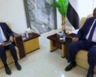 Foreign Minister Mohieddin Salem meets Franch special envoy for Sudan and Horn of Africa Jean-Marie Safa, on October 13, 2026