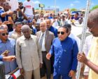 Kamil Idris, Sudanese PM, speaks during a visit to a fuel station in Khartoum on Sept 30, 2026