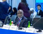 Minister of Finance Gibril Ibrahim attends a meeting with WB officials and IMF Managing Director Kristalina Georgieva during the annual meetings in Bangkok, Thailand, October 14, 2026.