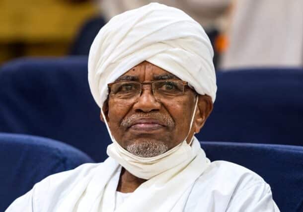 Ousted president Omer al-Bashir, Anadolu photo