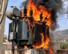 Shendi power station burning following a drone attack on Oct 30, 2026
